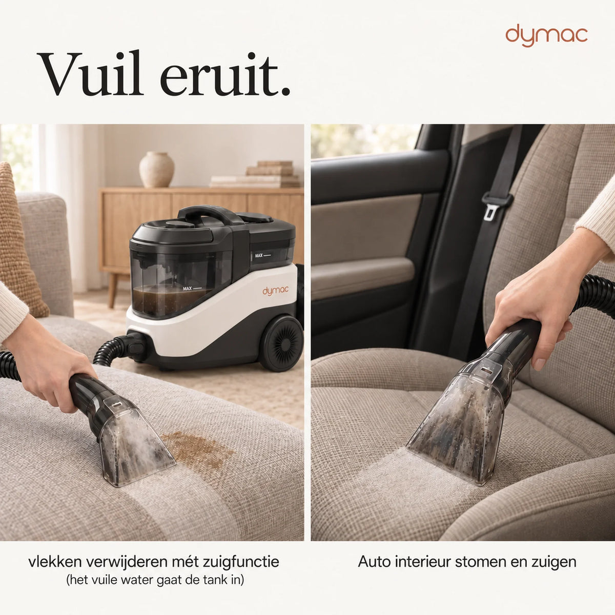 Dymac Velora stoom- en vlekkenreiniger