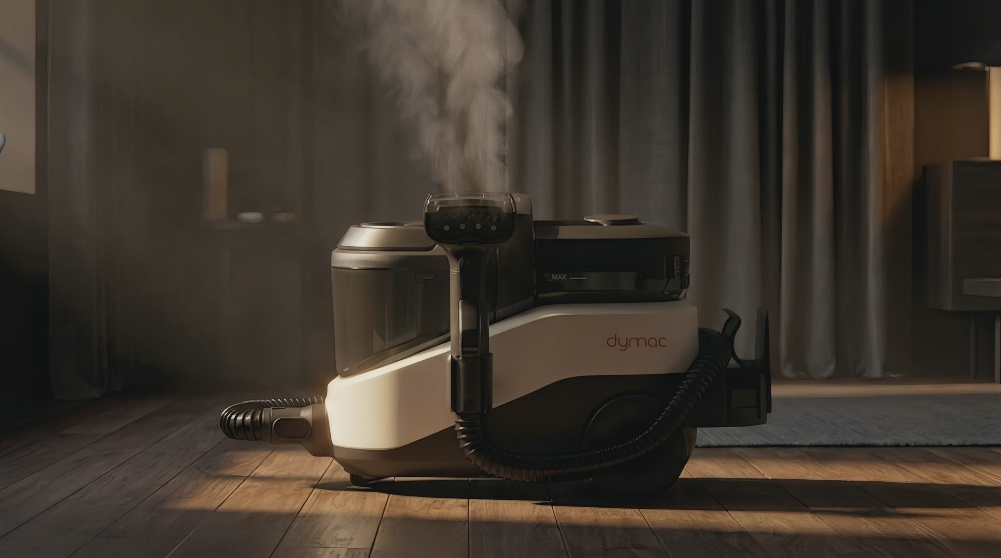 Video laden: Dymac Velora — 5-in-1 stoom- en vlekkenreiniger